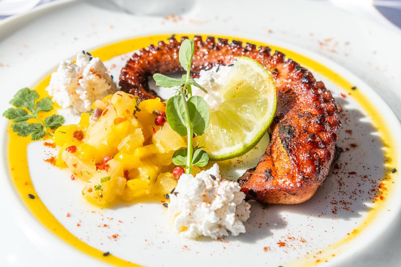 Plat gastronomique